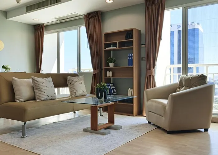 500m Bts L Large 84 Sqm L Pool And Gym L Sontana アパート *